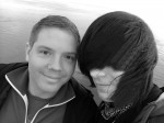 Alex und ich in Büsum auf der Mole :)