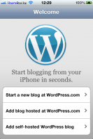 WordPress-App für iPhone, iPad und iPod Touch WordPress-App für iPhone, iPad und iPod Touch