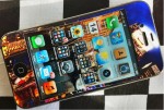 Folie auf dem iPhone 4: Unschöne Vorderseite Folie auf dem iPhone 4: Unschöne Vorderseite