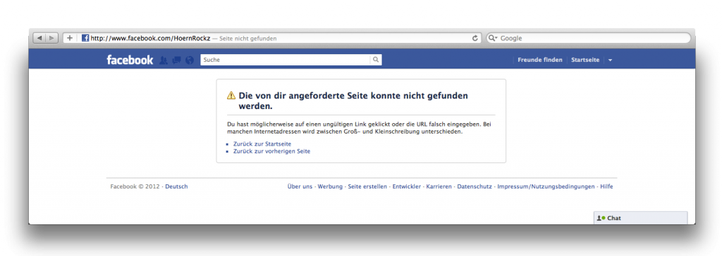 Das war es mit Facebook…