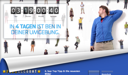 Ben wird also in meiner Umgebung sein! Will ich das? Vielleicht ist der gar nicht mein Typ! Ben wird also in meiner Umgebung sein! Will ich das? Vielleicht ist der gar nicht mein Typ!