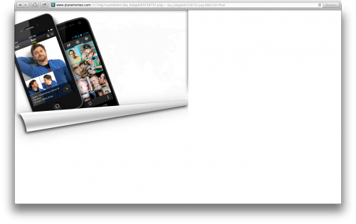So sehen sie aus, die neuen PlanetRomeo Apps für iOS und Android (Screenshot aus der CSS-Datei) So sehen sie aus, die neuen PlanetRomeo Apps für iOS und Android (Screenshot aus der CSS-Datei)
