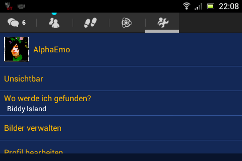 PlanetRomeo-App-Einstellungen (Android) PlanetRomeo-App-Einstellungen (Android)