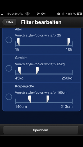 Fehler in der PlanetRomeo-App für iOS und keine Anpassung an iPhone 5 Fehler in der PlanetRomeo-App für iOS und keine Anpassung an iPhone 5