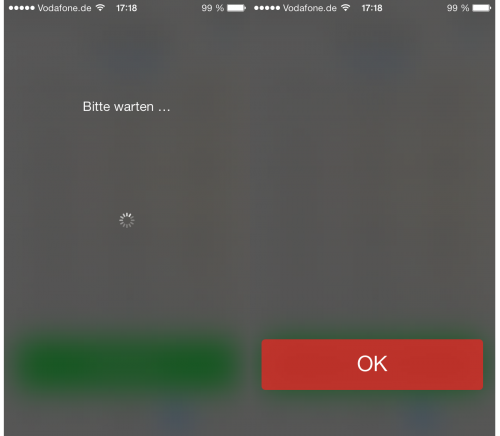 *100# CallYa-Guthabenabfrage unter iOS 7 funktioniert nicht