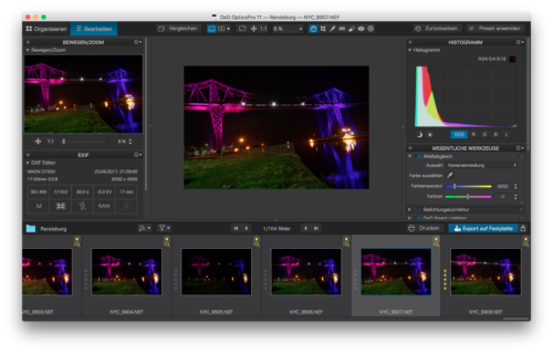 Kostenlos: RAW-Bildbearbeitungsprogramm DxO OpticsPro 11