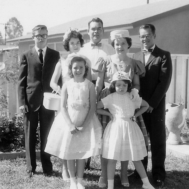 Familienbande (The family on Easter Sunday, 1961) - Das Bild steht unter einer CC-Lizenz bitte den Hinweis am Seitenende beachten