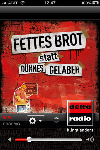 Screenshot Delta Radio