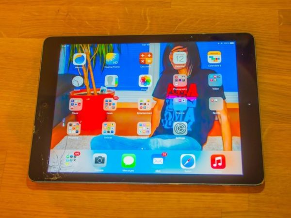 Glasbruch beim iPad Air