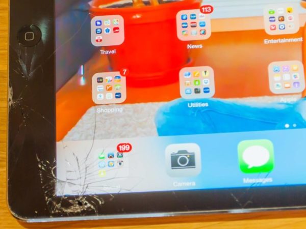 Glasbruch beim iPad Air