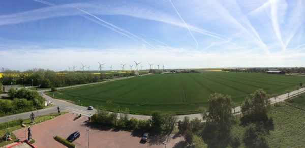 Inselpanoramablick aus meinem Hotelzimmer