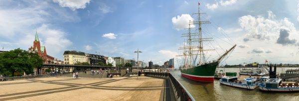 Rickmer Rickmers und Elphi-Panorama