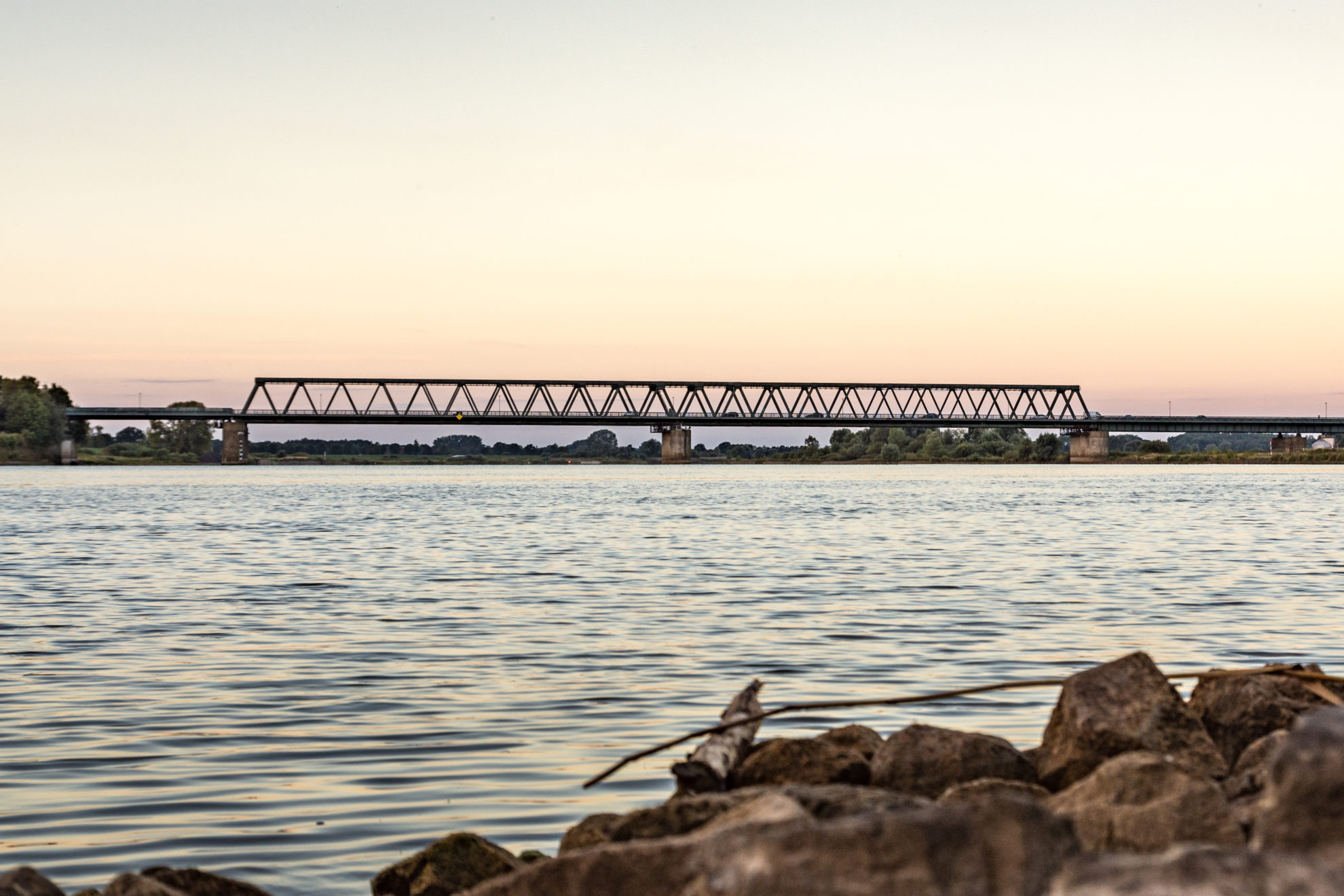 Elbbrücke Lauenburg - Bridge across the Elbe