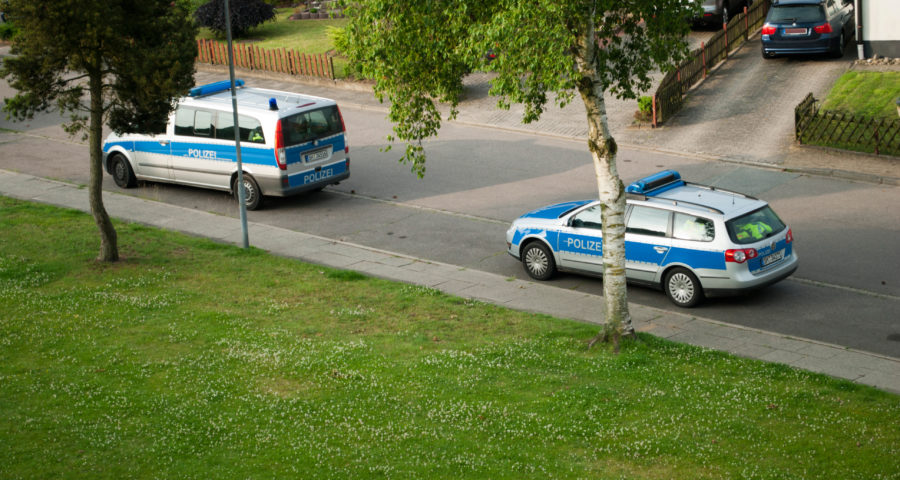 Polizeieinsatz - Symbolbild