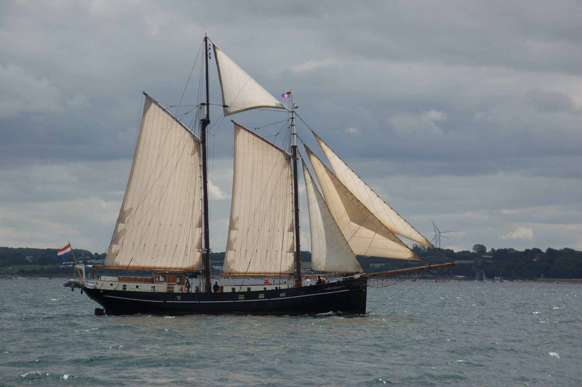 Segelschiff auf der Ostsee