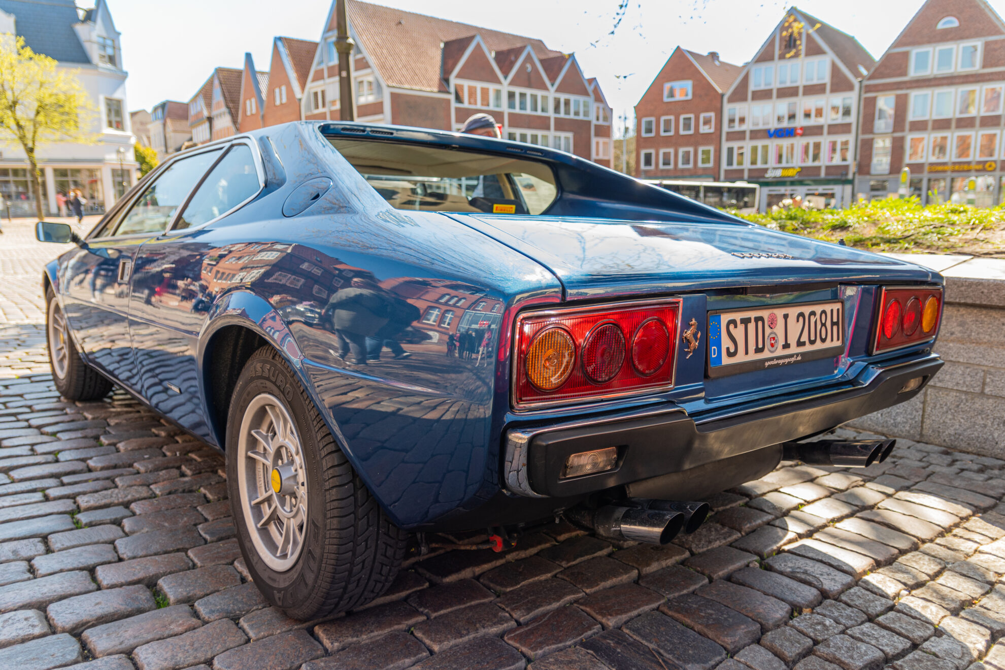 Ferrari Dino 208 GT4 Heckansicht