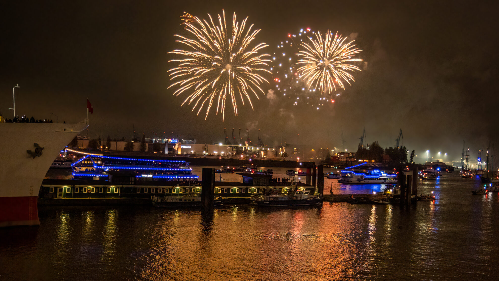 Feuerwerk, Hafengeburtstag