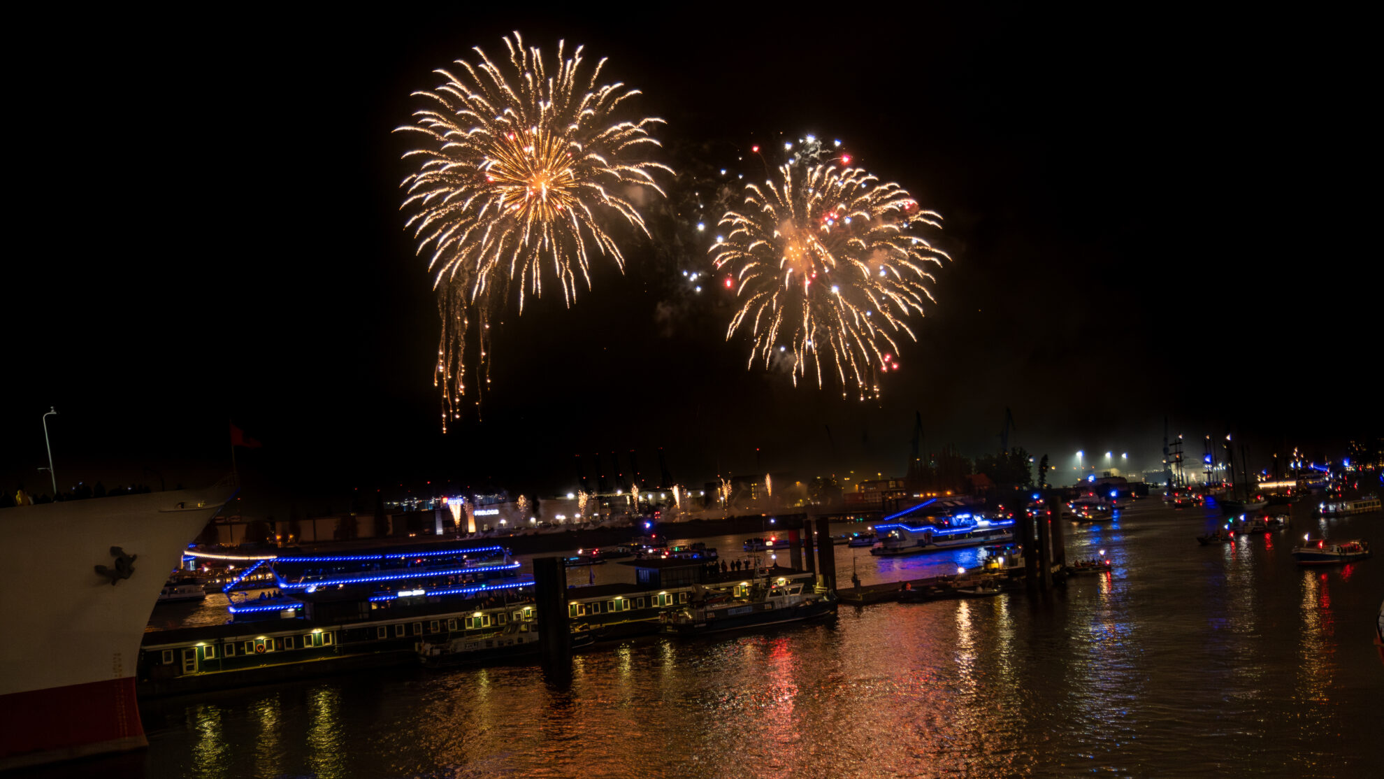 Feuerwerk, Hafengeburtstag