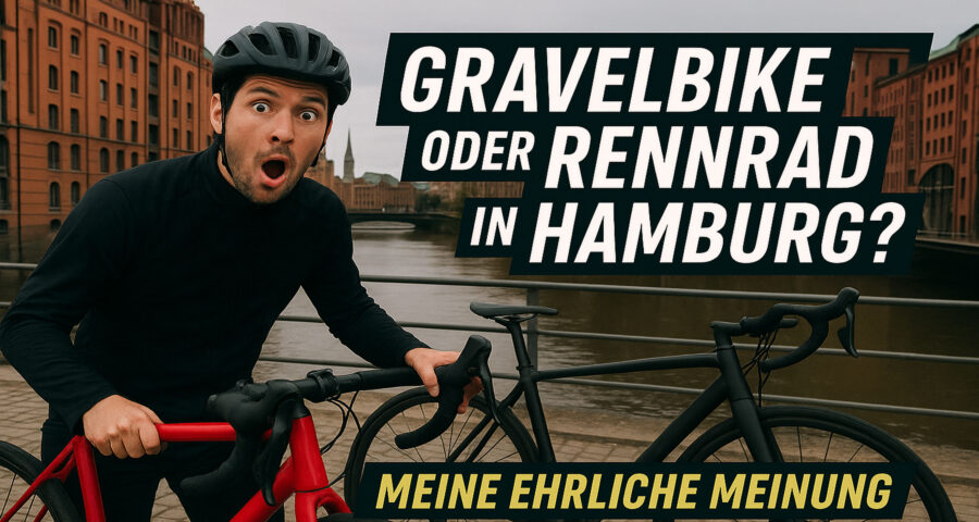 Gravelbike oder Rennrad in Hamburg? Meine ehrliche Meinung für Einsteiger (AI Bild)
